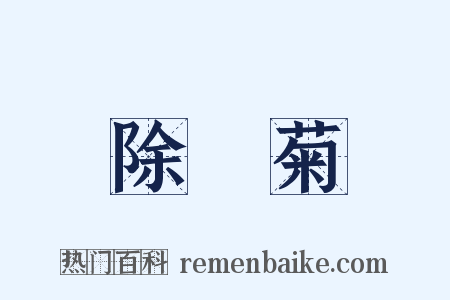 除蟲菊是什么意思的图片